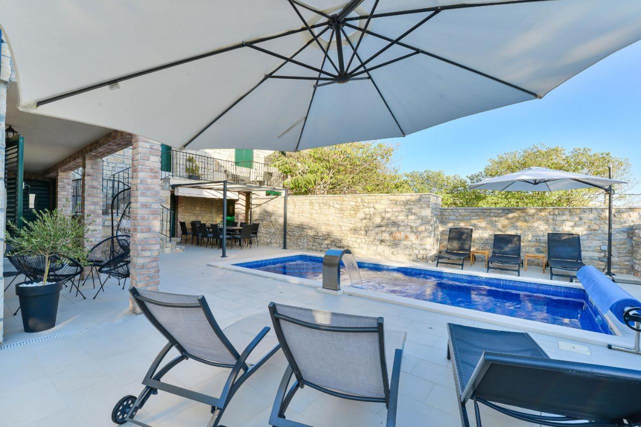 Stone Villa Didovi Snovi With Heated Pool Lisane Ostrovicke Exterior foto